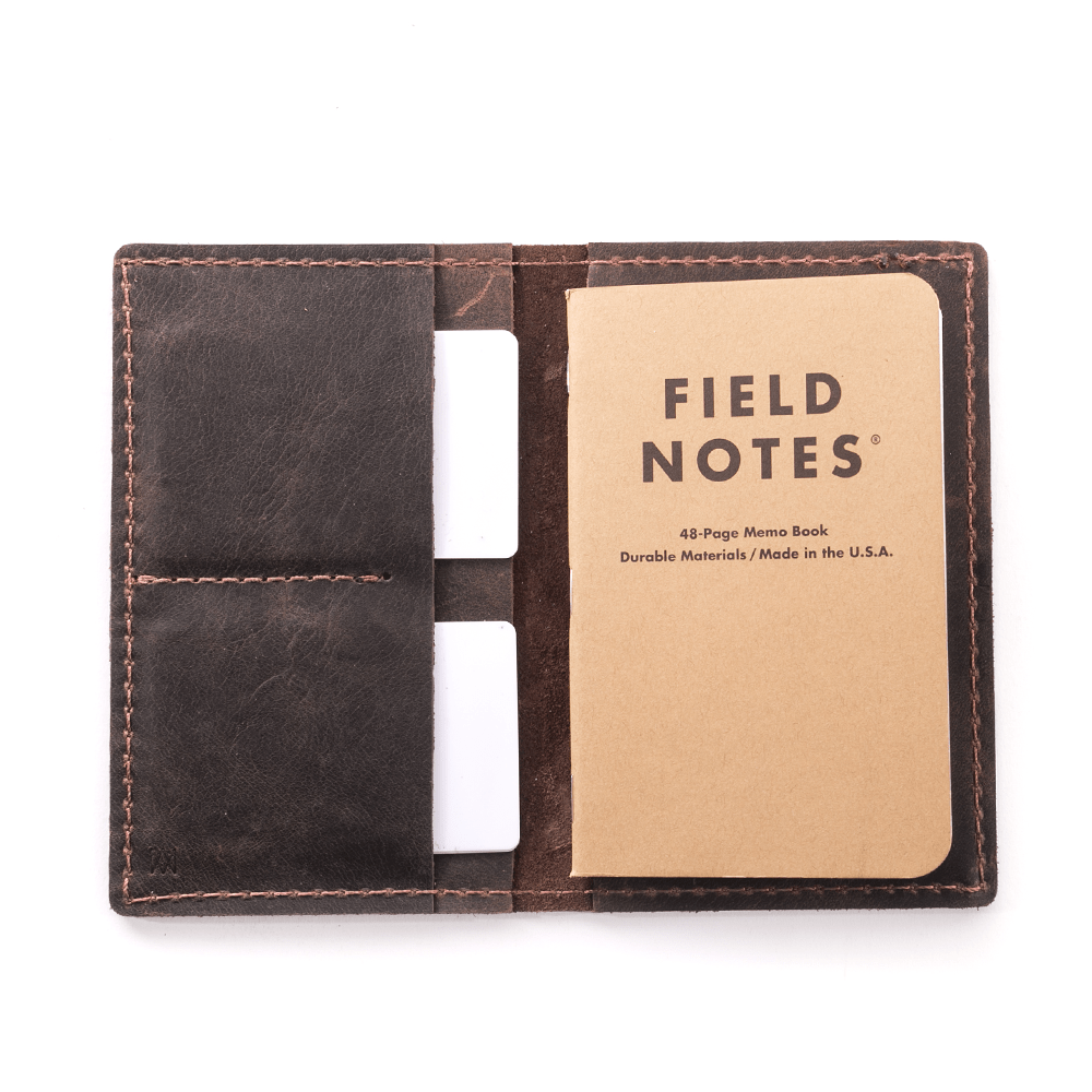 Leather Memo Wallet for Field Notes - The Tool Store