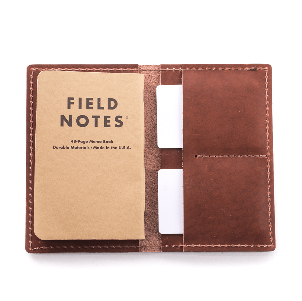 Leather Memo Wallet for Field Notes - The Tool Store