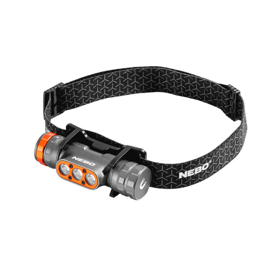 Nebo Transcend 1500 Rechargeable Headlamp Brightest Led Headlamp with 1,500 Lumen Turbo Mode - The Tool Store