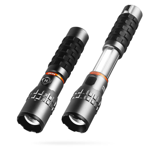 Nebo Slyde King 2K Flashlight USB-C Rechargeable 2,000-Lumen Led Flashlight & 500-Lumen - The Tool Store