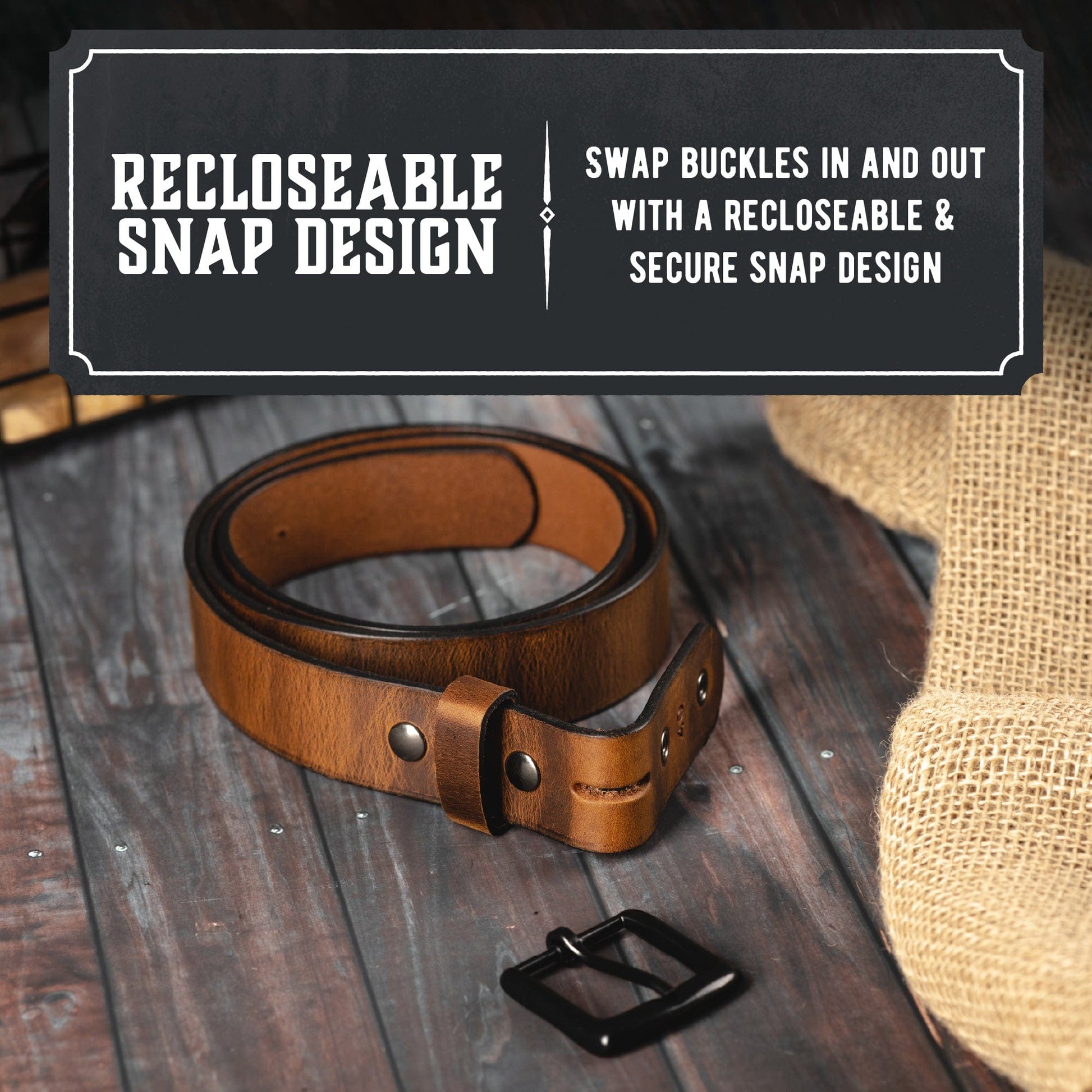 The No Buckle Belt - The Tool Store