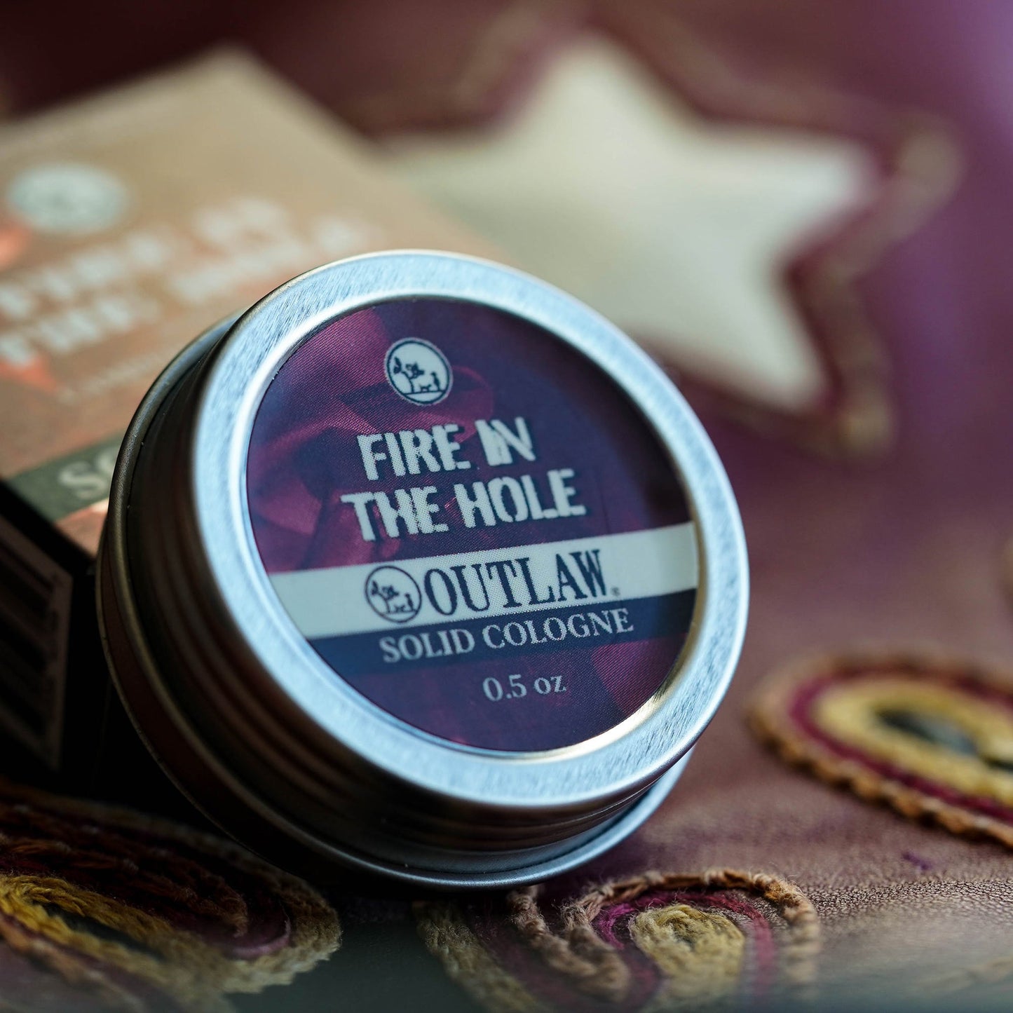 Fire in the Hole Campfire Solid Cologne - The Tool Store