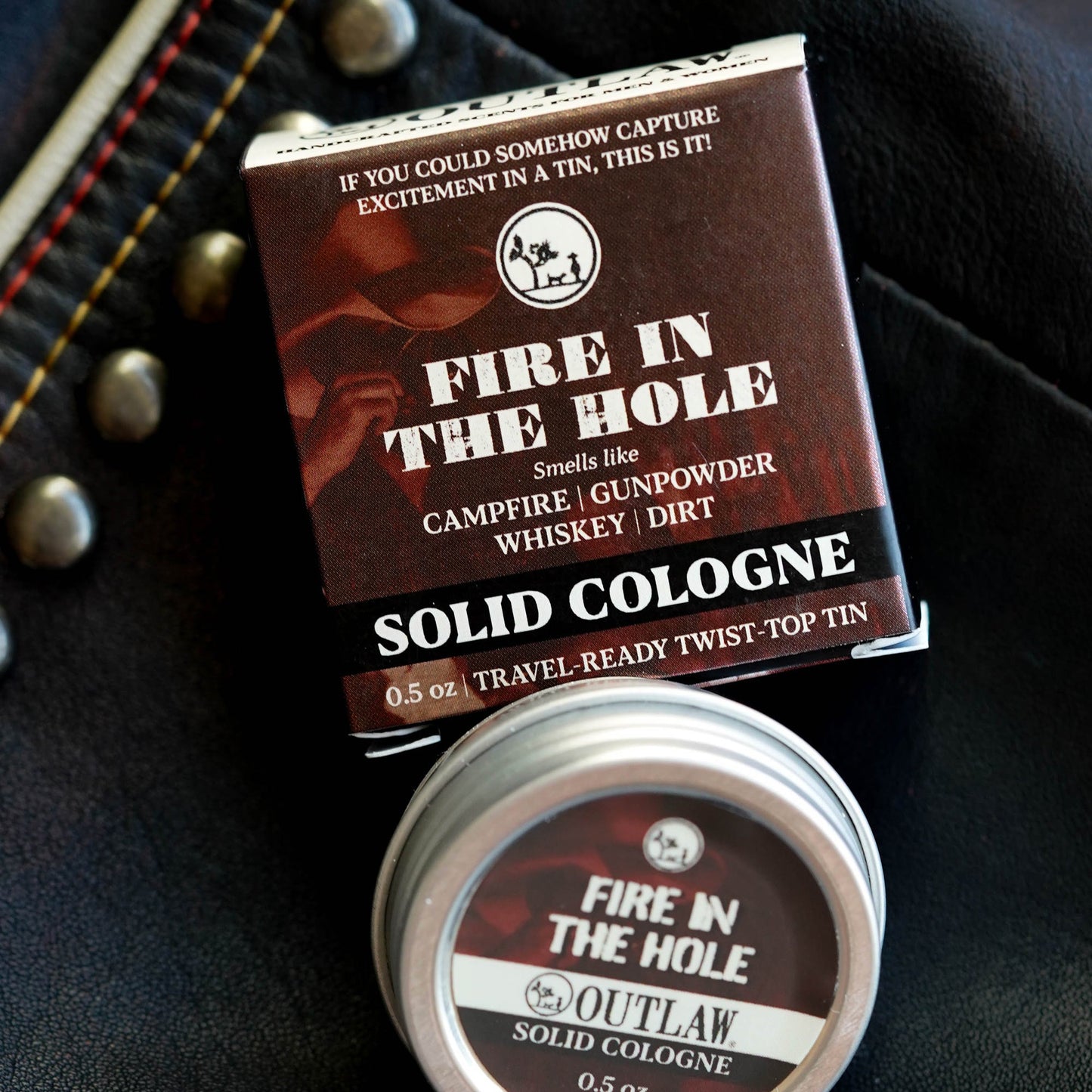 Fire in the Hole Campfire Solid Cologne - The Tool Store