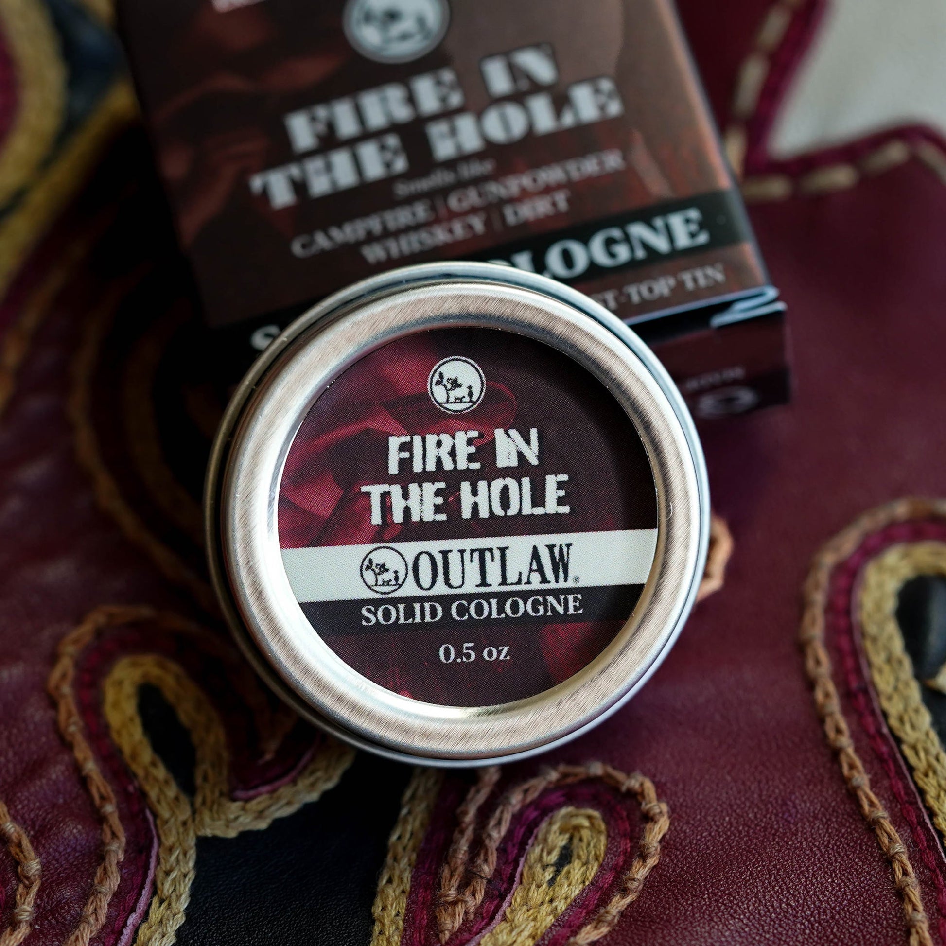 Fire in the Hole Campfire Solid Cologne - The Tool Store