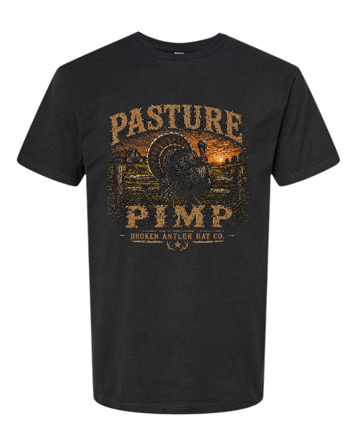 Broken Antler Hat Co.- Pasture Pimp Shirt Front - The Tool Store