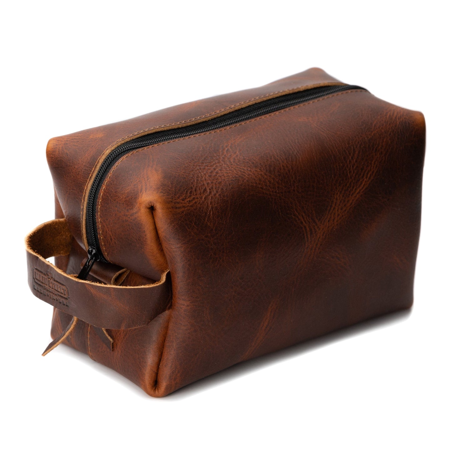 Leather Toiletry Bag for Men | Dopp Kit / Travel Pack - The Tool Store