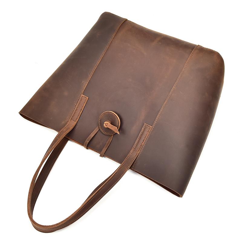 The Taavi Tote | Handcrafted Leather Tote Bag - The Tool Store