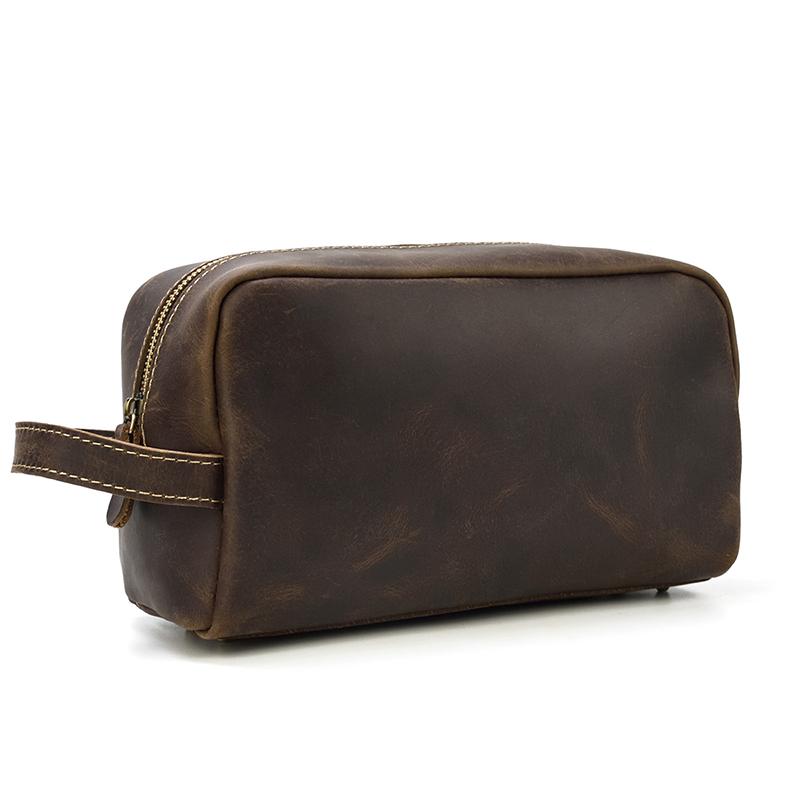 The Wanderer Toiletry Bag | Genuine Leather Toiletry Bag - The Tool Store