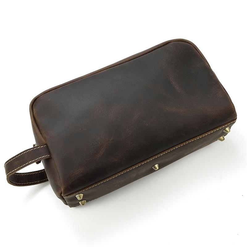 The Wanderer Toiletry Bag | Genuine Leather Toiletry Bag - The Tool Store