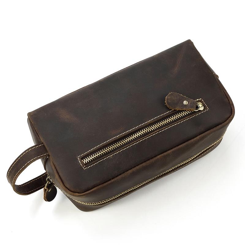 The Wanderer Toiletry Bag | Genuine Leather Toiletry Bag - The Tool Store