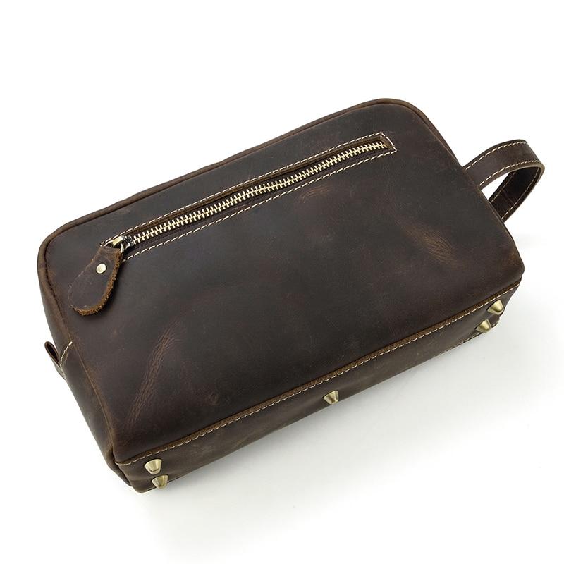 The Wanderer Toiletry Bag | Genuine Leather Toiletry Bag - The Tool Store