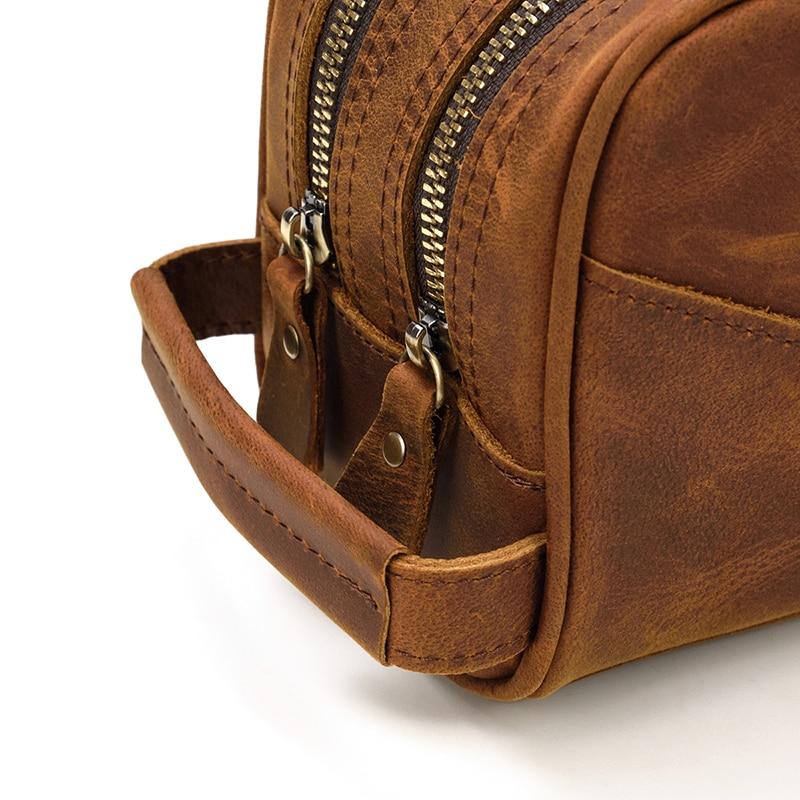 The Nomad Toiletry Bag | Genuine Leather Travel Toiletry Bag - The Tool Store