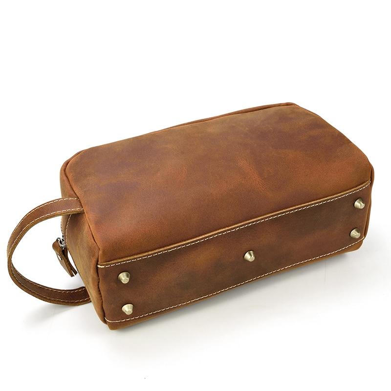 The Wanderer Toiletry Bag | Genuine Leather Toiletry Bag - The Tool Store