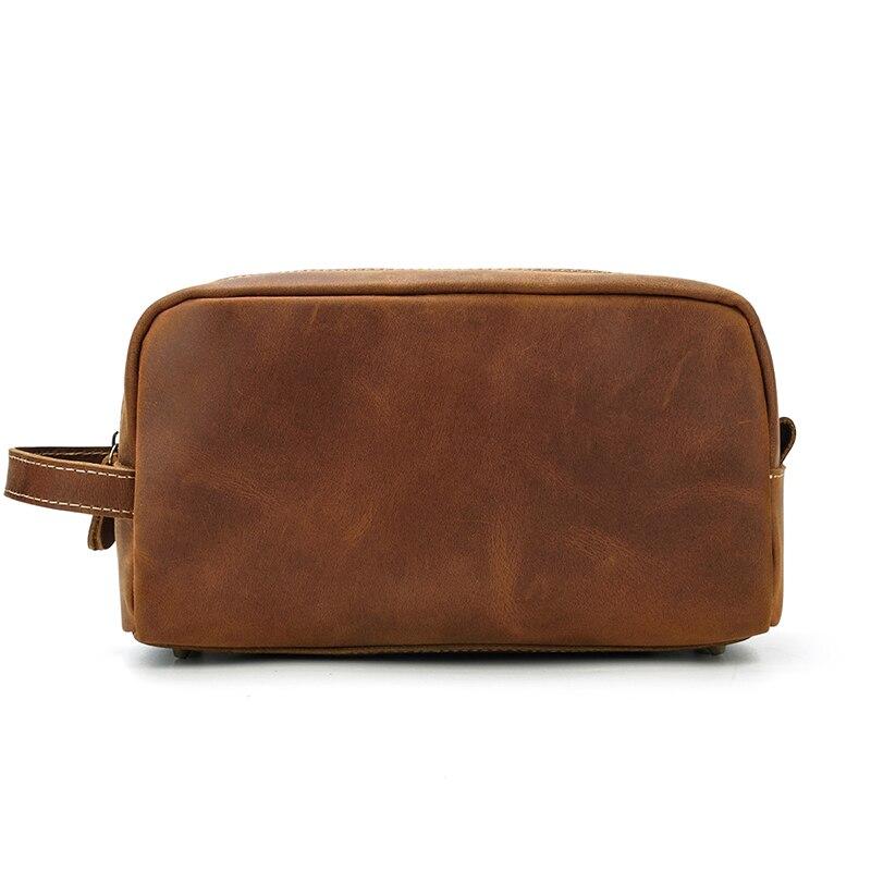 The Wanderer Toiletry Bag | Genuine Leather Toiletry Bag - The Tool Store