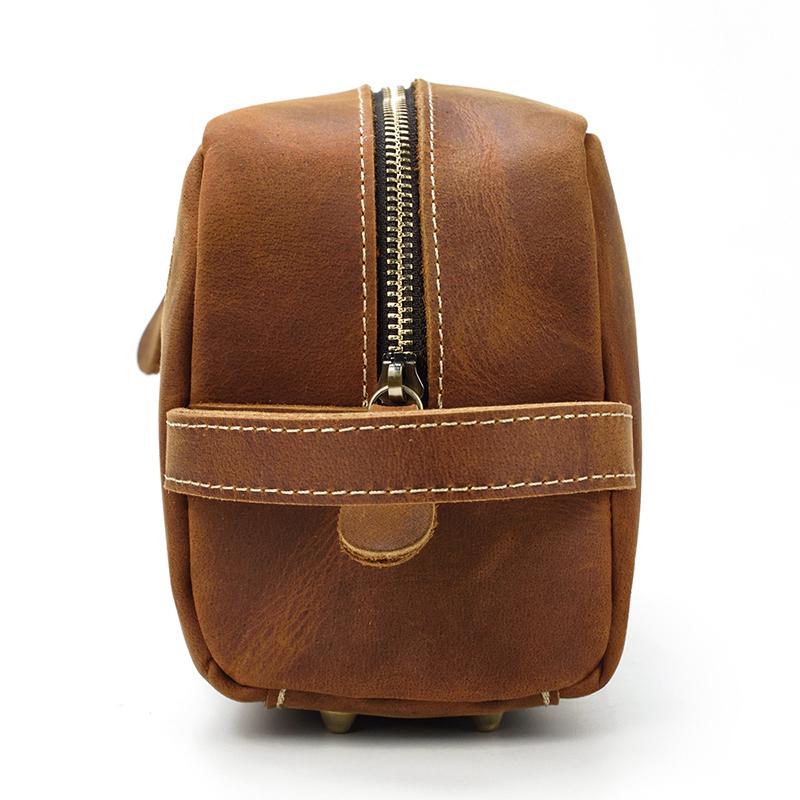 The Wanderer Toiletry Bag | Genuine Leather Toiletry Bag - The Tool Store