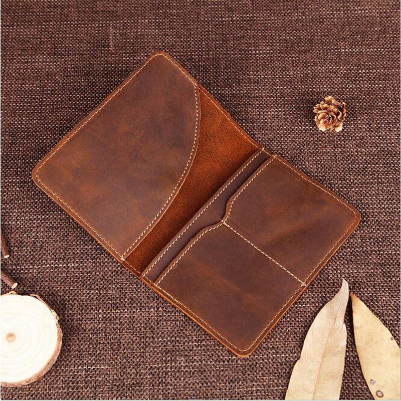 Priam Handmade Leather Passport Cover - The Tool Store