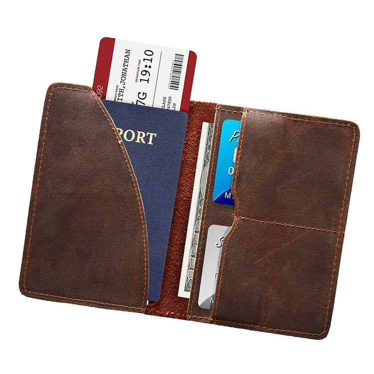 Priam Handmade Leather Passport Cover - The Tool Store