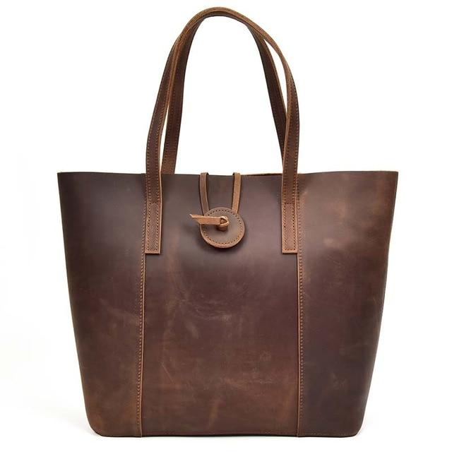 The Taavi Tote | Handcrafted Leather Tote Bag - The Tool Store