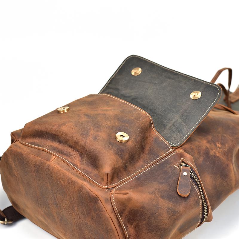 The Hagen Backpack | Vintage Leather Backpack - The Tool Store