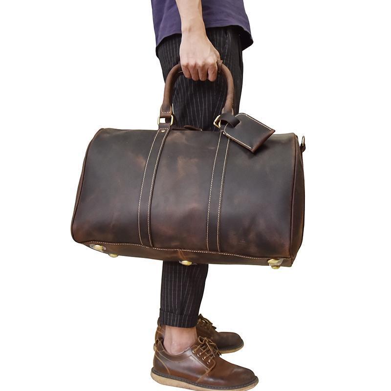 The Bjarke Weekender | Handcrafted Leather Duffle Bag - The Tool Store