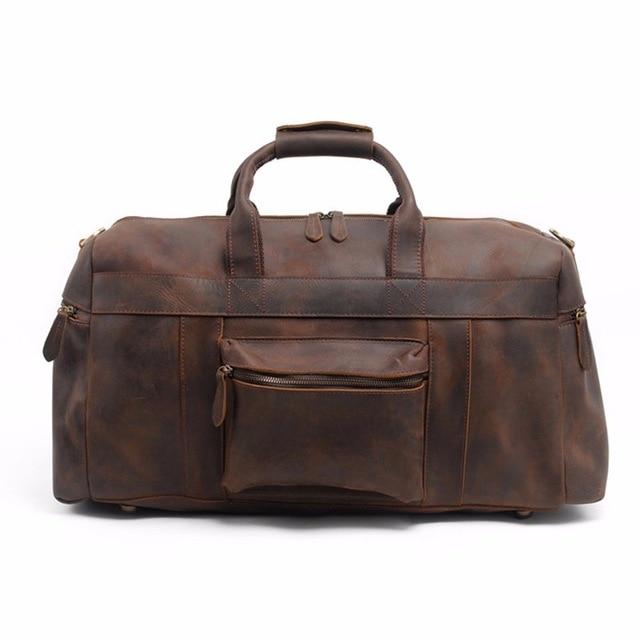 The Asta Weekender | Handcrafted Leather Duffle Bag - The Tool Store