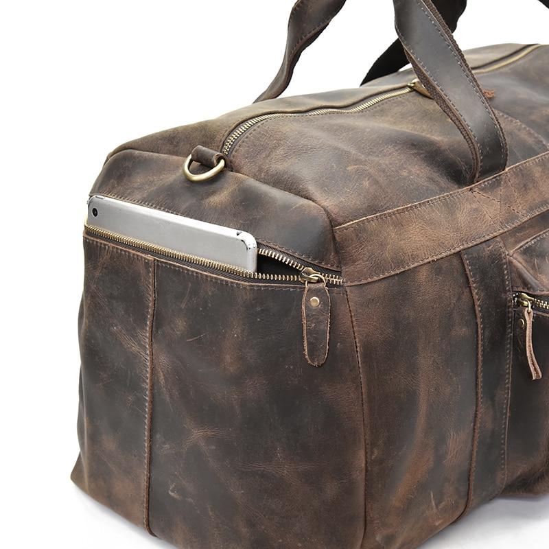 The Colden Duffle Bag | Large Capacity Leather Weekender - The Tool Store