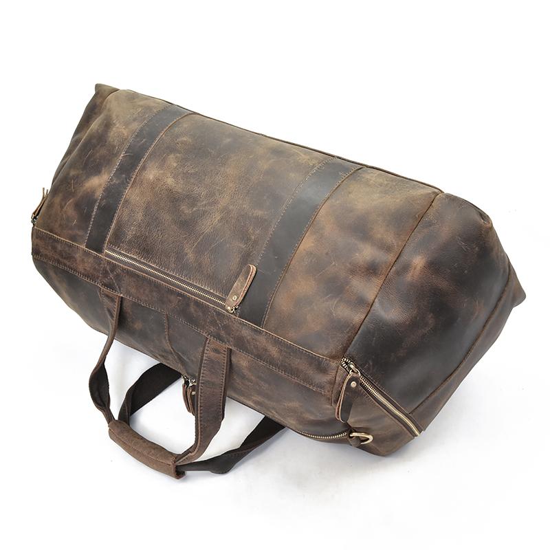 The Colden Duffle Bag | Large Capacity Leather Weekender - The Tool Store