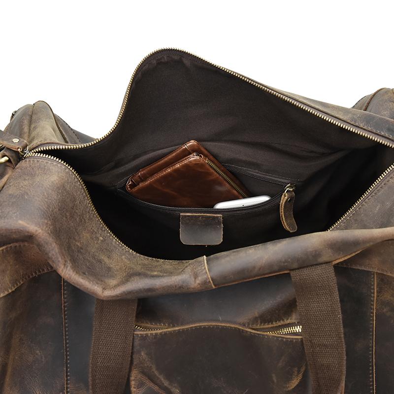 The Colden Duffle Bag | Large Capacity Leather Weekender - The Tool Store