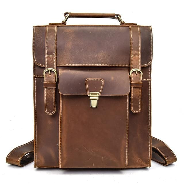 The Vali Backpack | Handmade Vintage Leather - The Tool Store