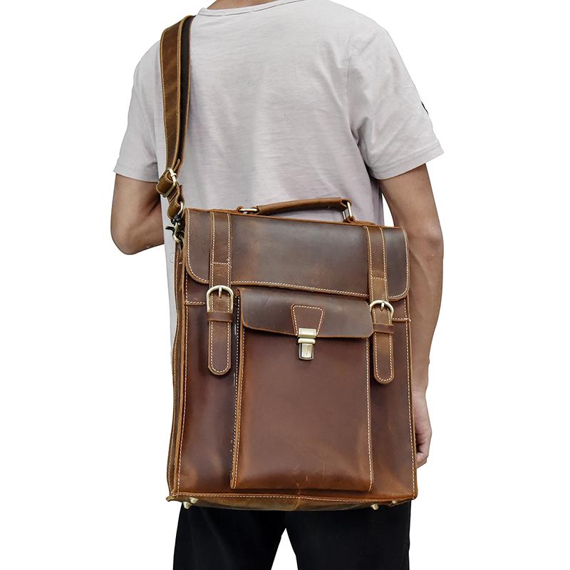 The Vali Backpack | Handmade Vintage Leather - The Tool Store