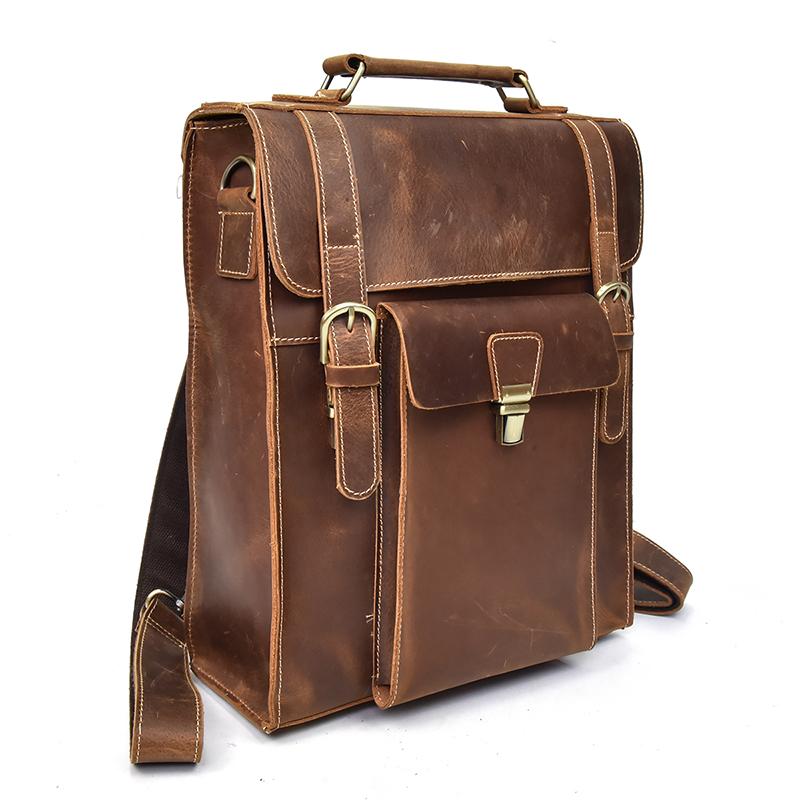 The Vali Backpack | Handmade Vintage Leather - The Tool Store