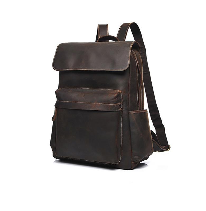 The Helka Backpack | Genuine Vintage Leather Backpack - The Tool Store