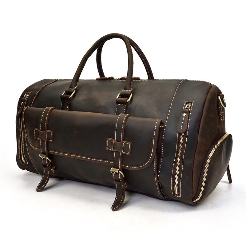 The Bard Weekender | Handmade Leather Duffle Bag - The Tool Store