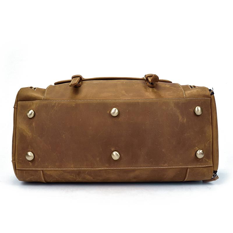 The Bard Weekender | Handmade Leather Duffle Bag - The Tool Store