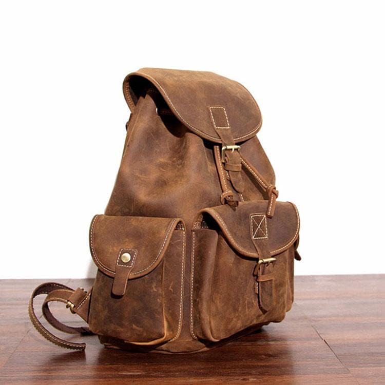 The Asmund Backpack | Genuine Leather Rucksack - The Tool Store