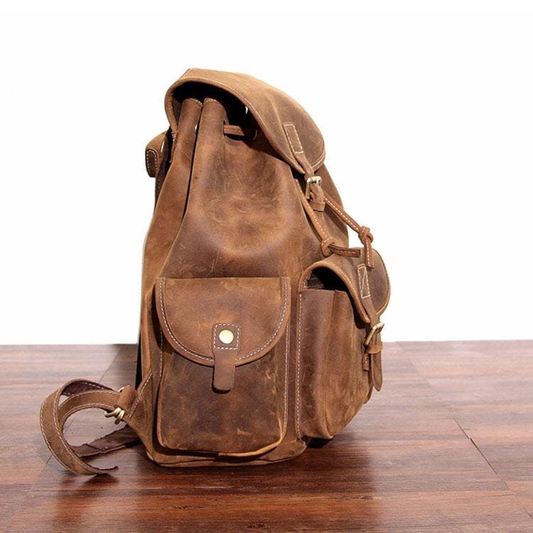 The Asmund Backpack | Genuine Leather Rucksack - The Tool Store