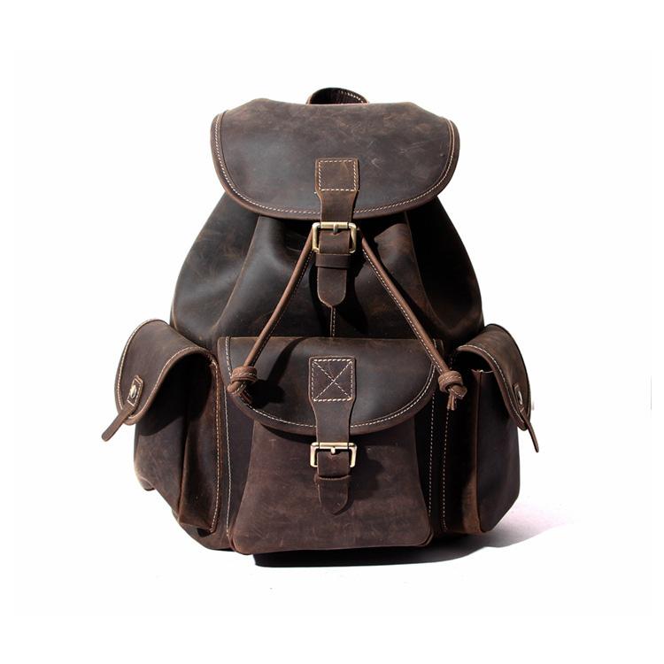 The Asmund Backpack | Genuine Leather Rucksack - The Tool Store