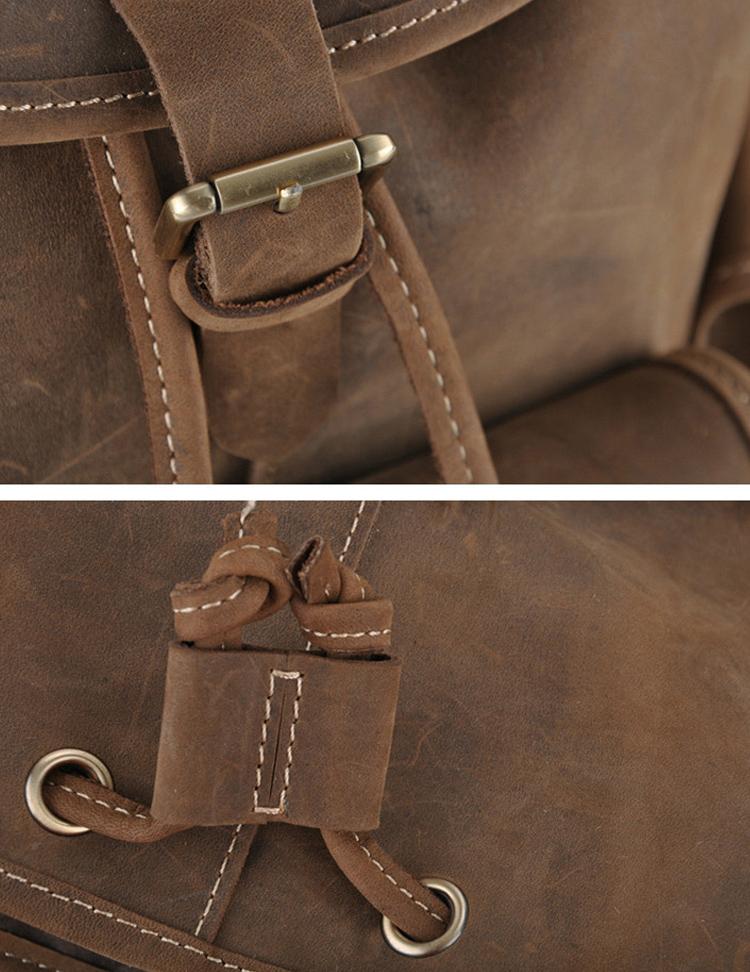 The Asmund Backpack | Genuine Leather Rucksack - The Tool Store