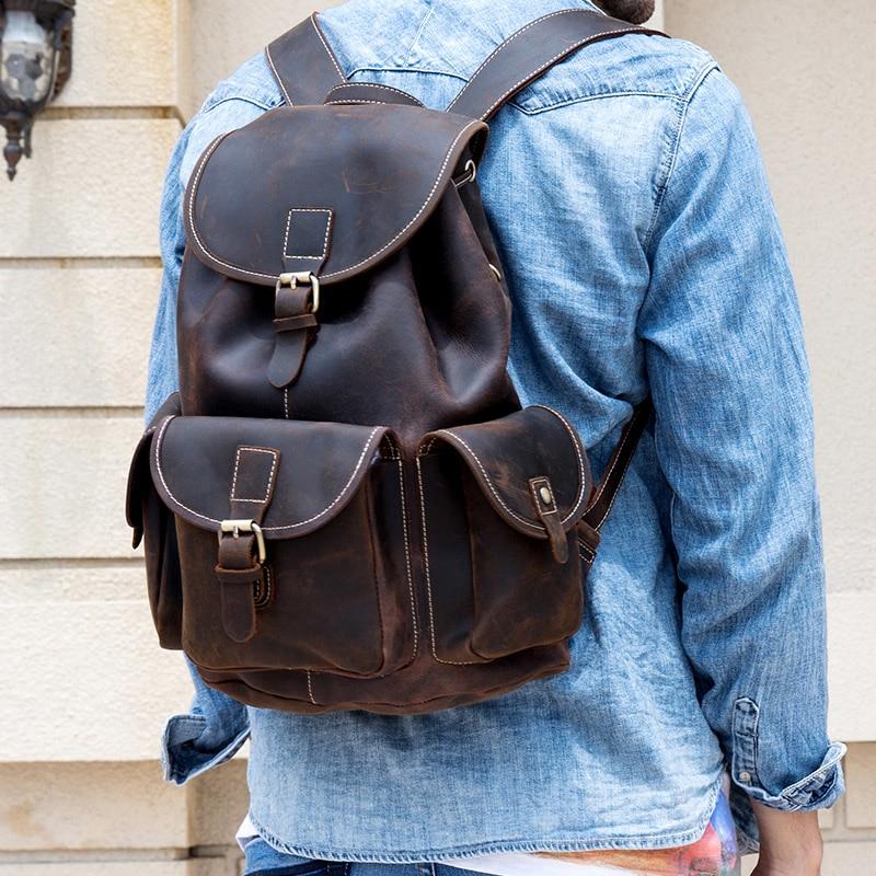 The Asmund Backpack | Genuine Leather Rucksack - The Tool Store