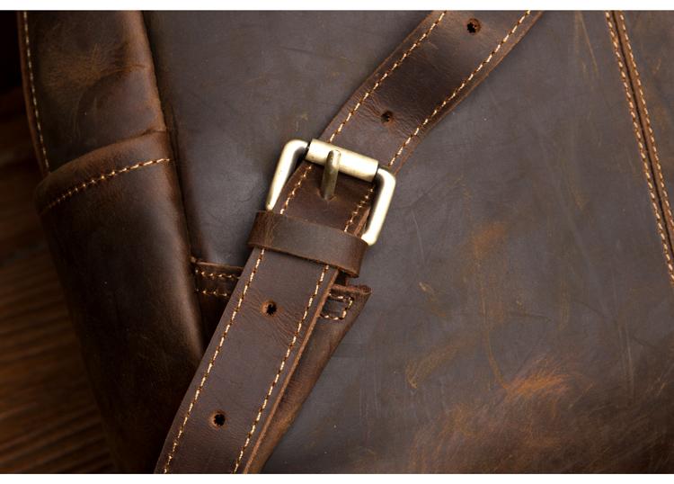 The Vernon Backpack | Genuine Vintage Leather Minimalist Backpack - The Tool Store