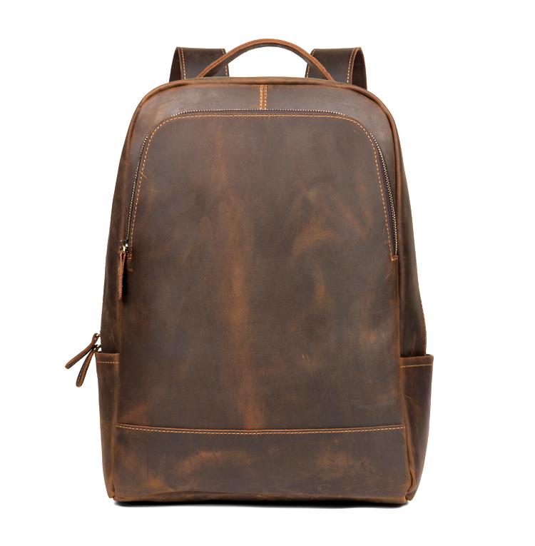 The Vernon Backpack | Genuine Vintage Leather Minimalist Backpack - The Tool Store