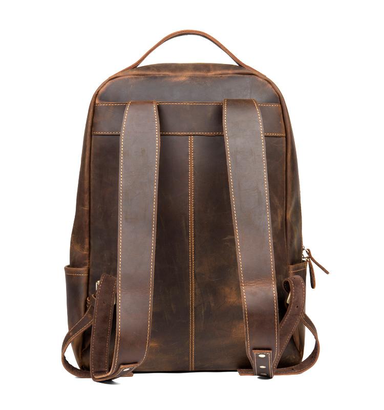 The Vernon Backpack | Genuine Vintage Leather Minimalist Backpack - The Tool Store