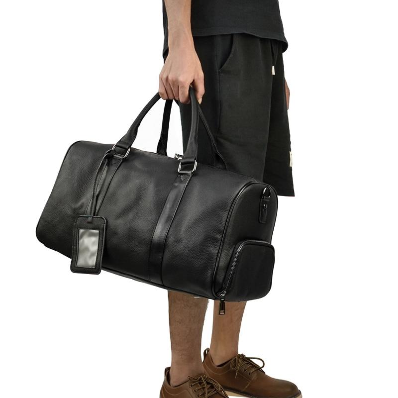 The Endre Weekender | Vintage Leather Duffle Bag - The Tool Store