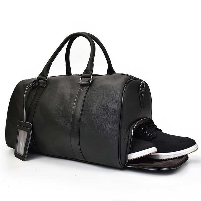 The Endre Weekender | Vintage Leather Duffle Bag - The Tool Store