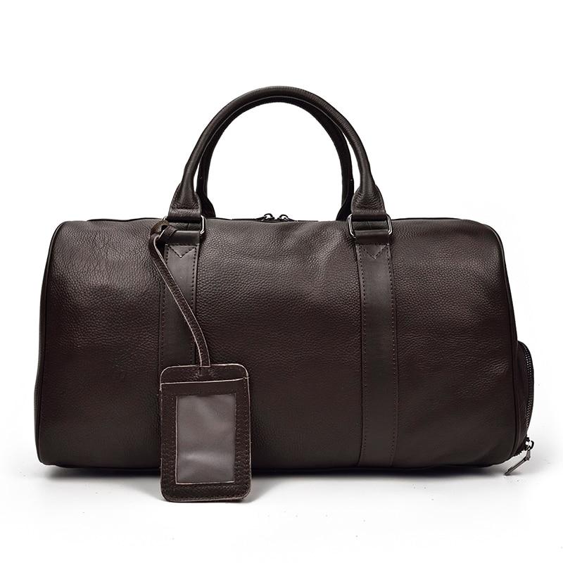 The Endre Weekender | Vintage Leather Duffle Bag - The Tool Store