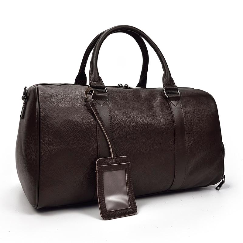 The Endre Weekender | Vintage Leather Duffle Bag - The Tool Store