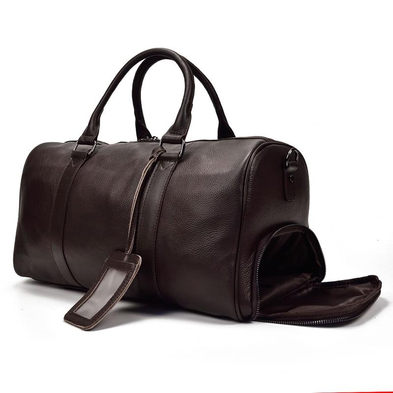 The Endre Weekender | Vintage Leather Duffle Bag - The Tool Store