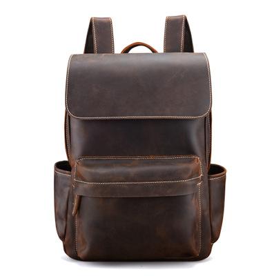 The Helka Backpack | Genuine Vintage Leather Backpack - The Tool Store