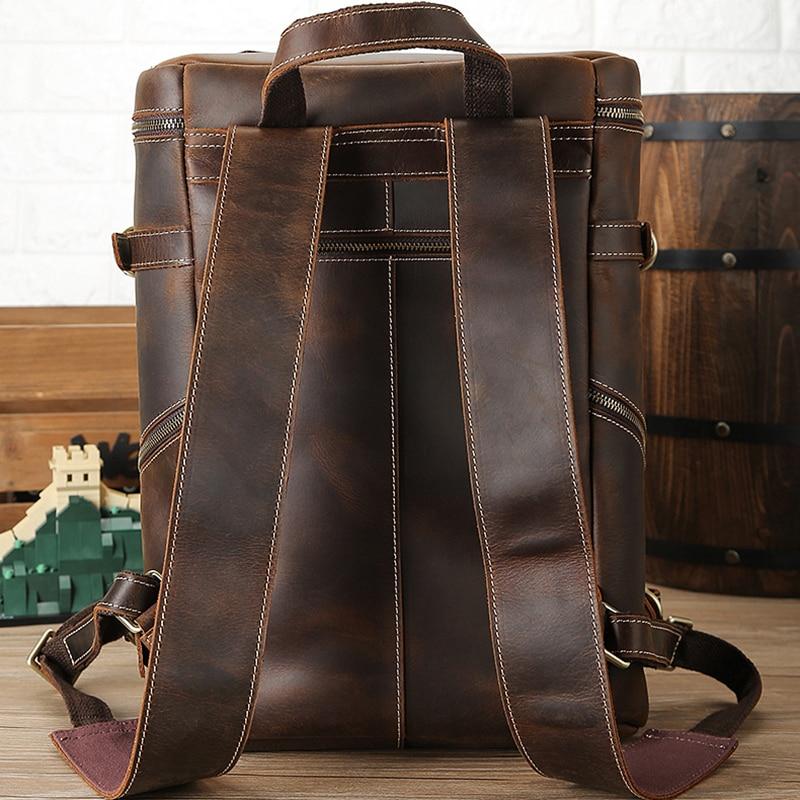 The Raoul Backpack | Handmade Vintage Leather Backpack - The Tool Store