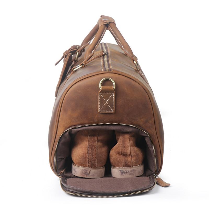 The Dagny Weekender | Large Leather Duffle Bag - The Tool Store